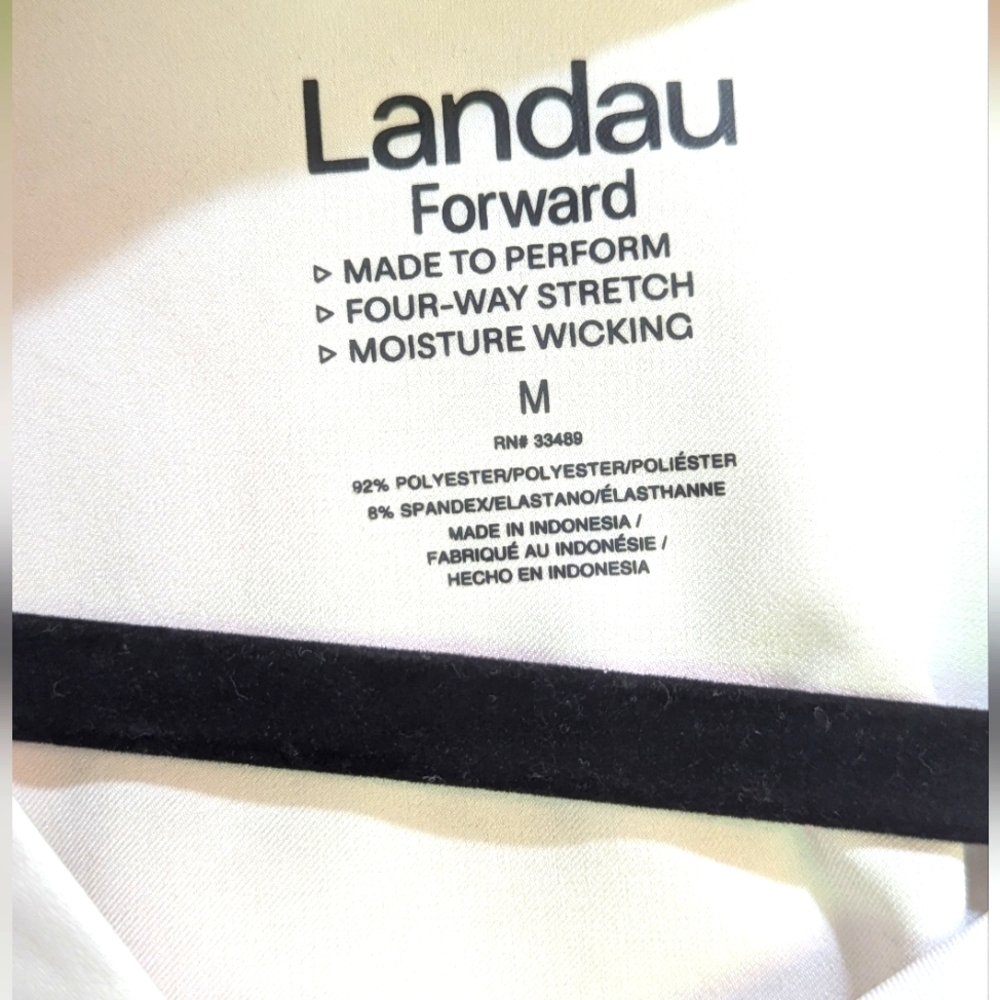 🩺 Landau Forward White Scrub Top - Picture 5 of 7